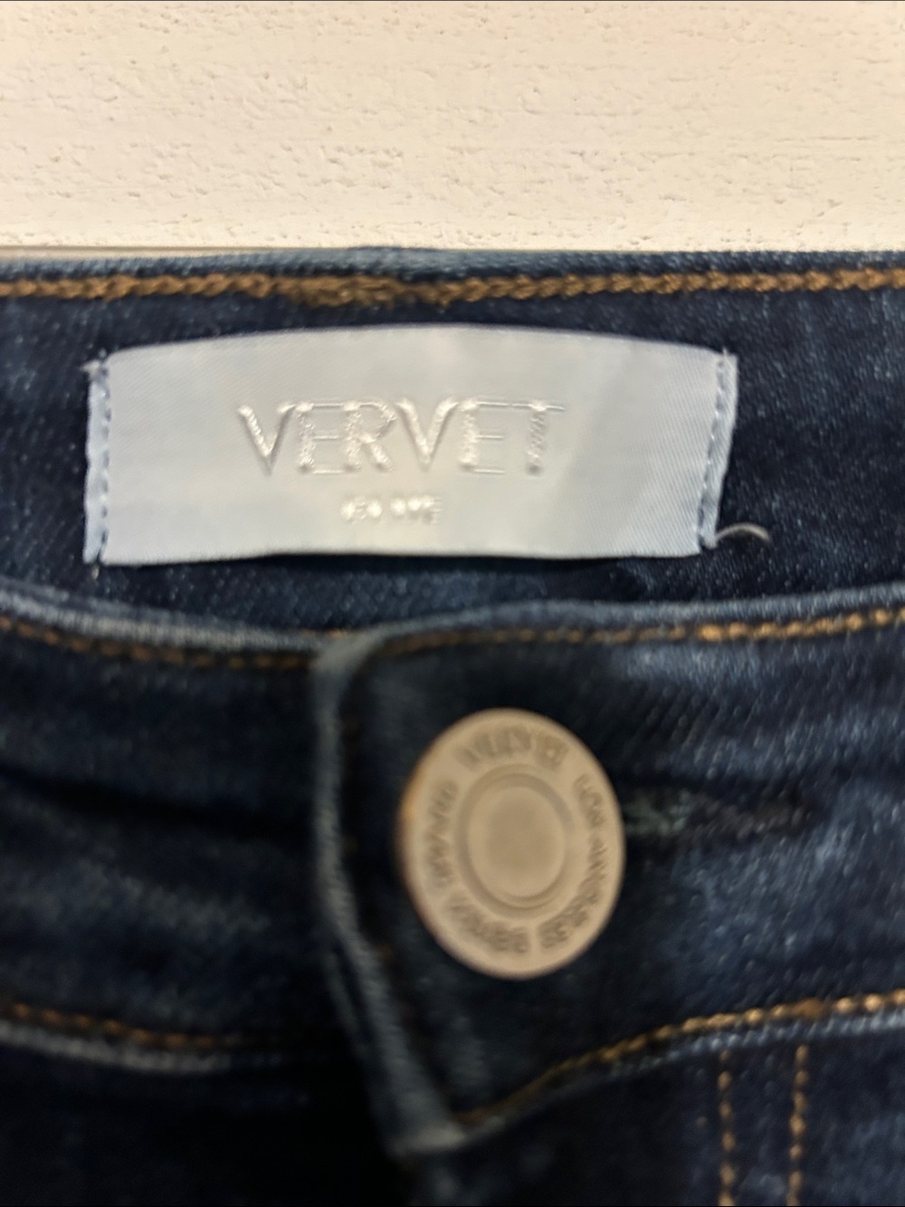 VERVET Dark Wash Distressed Women’s Jeans 14 - Picture 5 of 10
